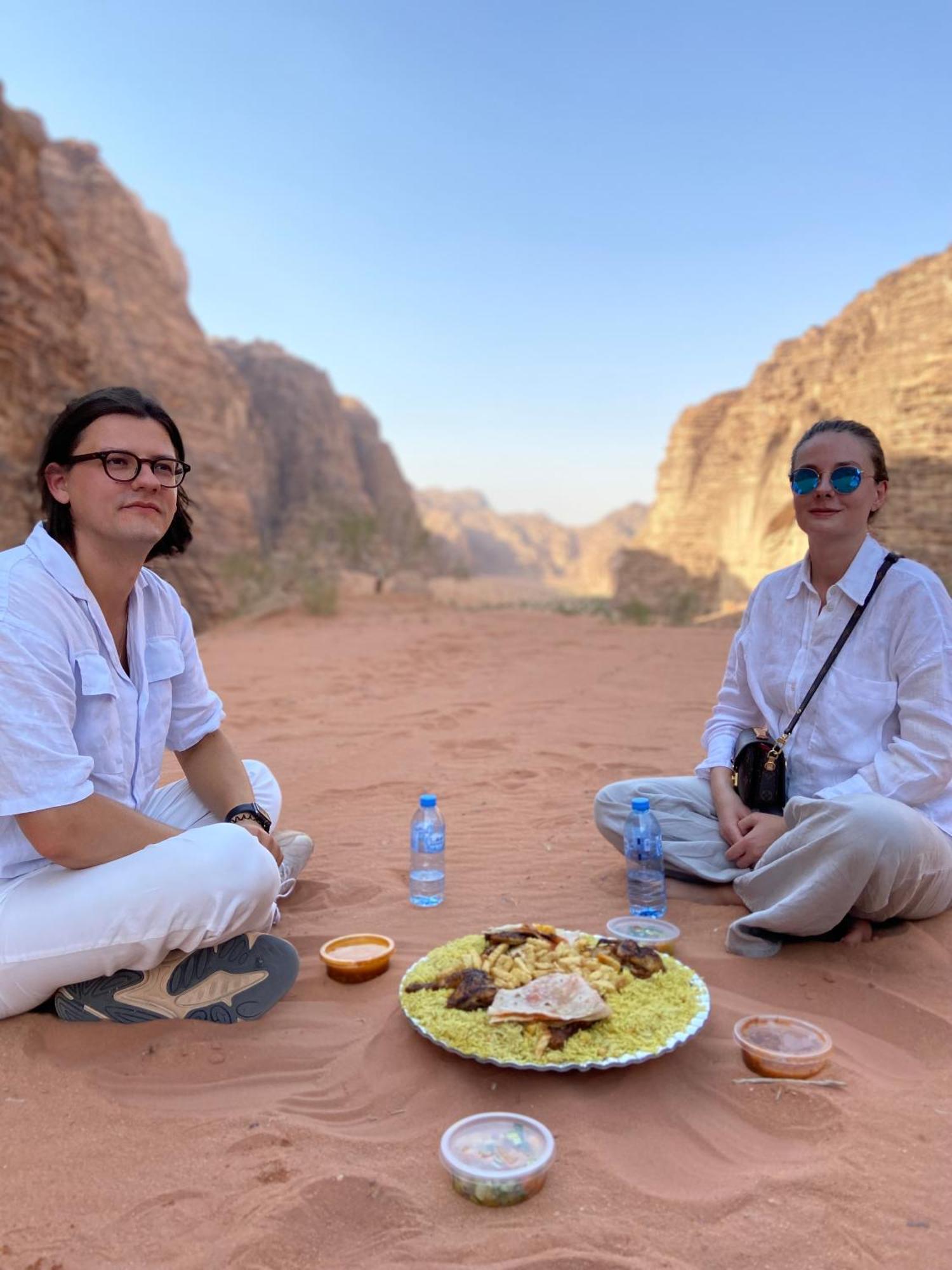Wadi Rum Sky Camp المظهر الخارجي الصورة
