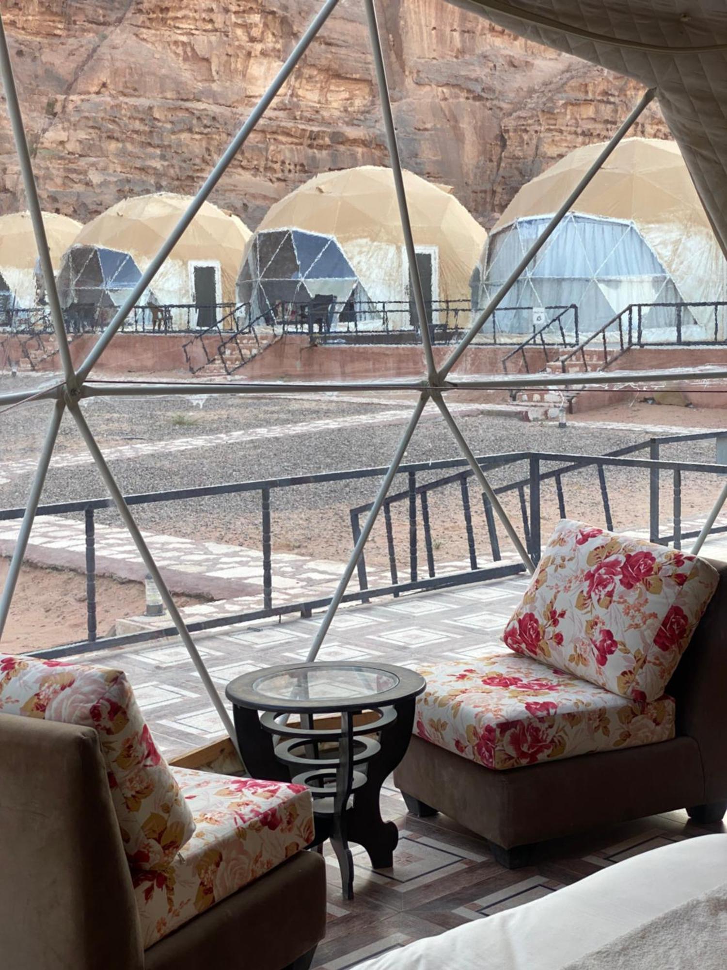 Wadi Rum Sky Camp المظهر الخارجي الصورة