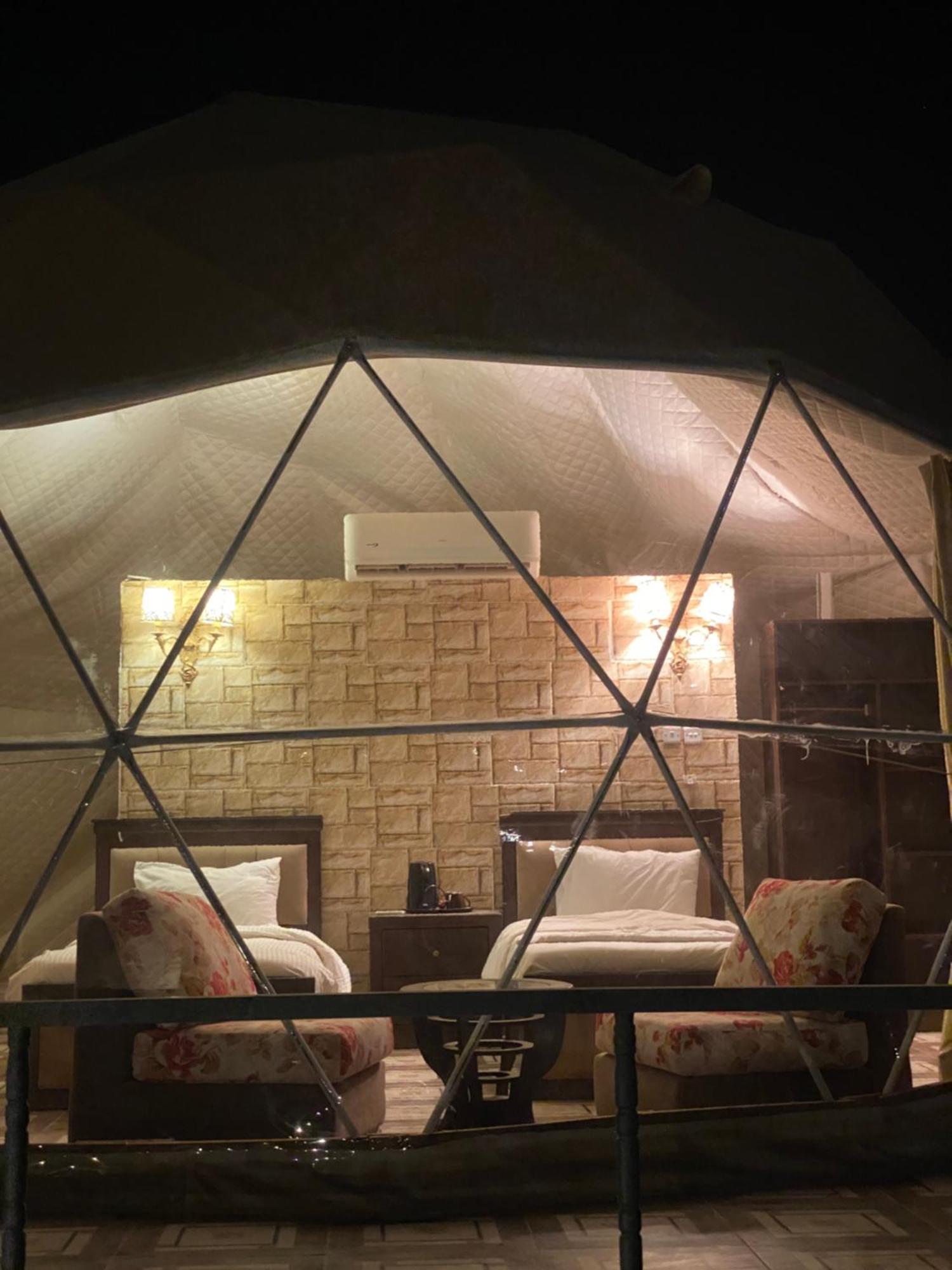 Wadi Rum Sky Camp المظهر الخارجي الصورة