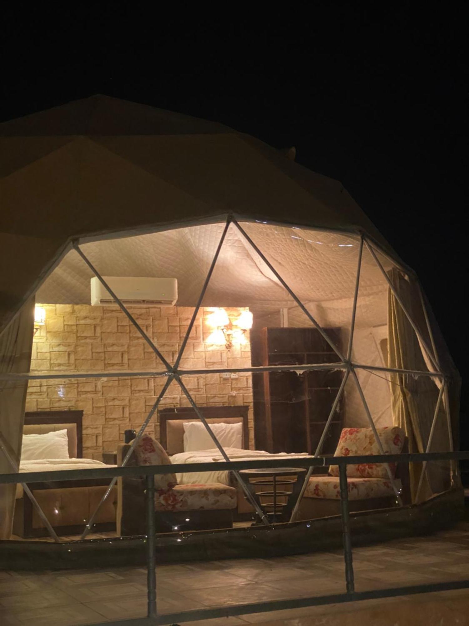 Wadi Rum Sky Camp المظهر الخارجي الصورة