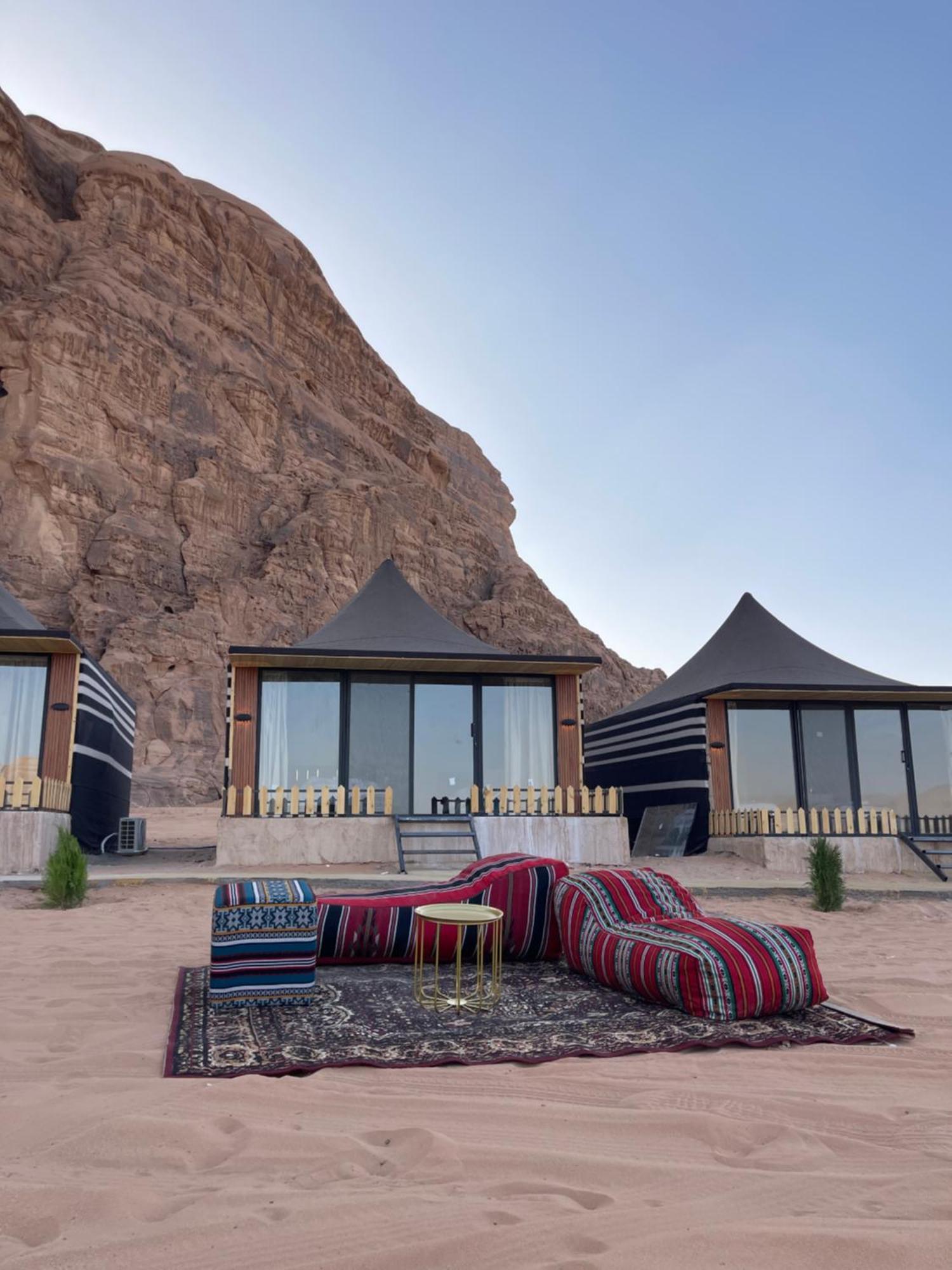 Wadi Rum Sky Camp المظهر الخارجي الصورة