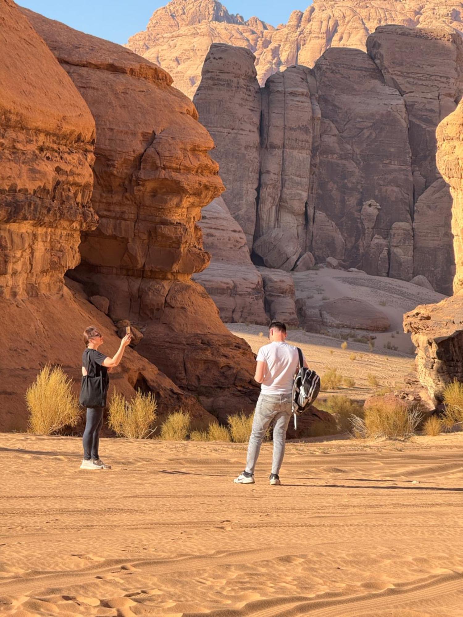 Wadi Rum Sky Camp المظهر الخارجي الصورة