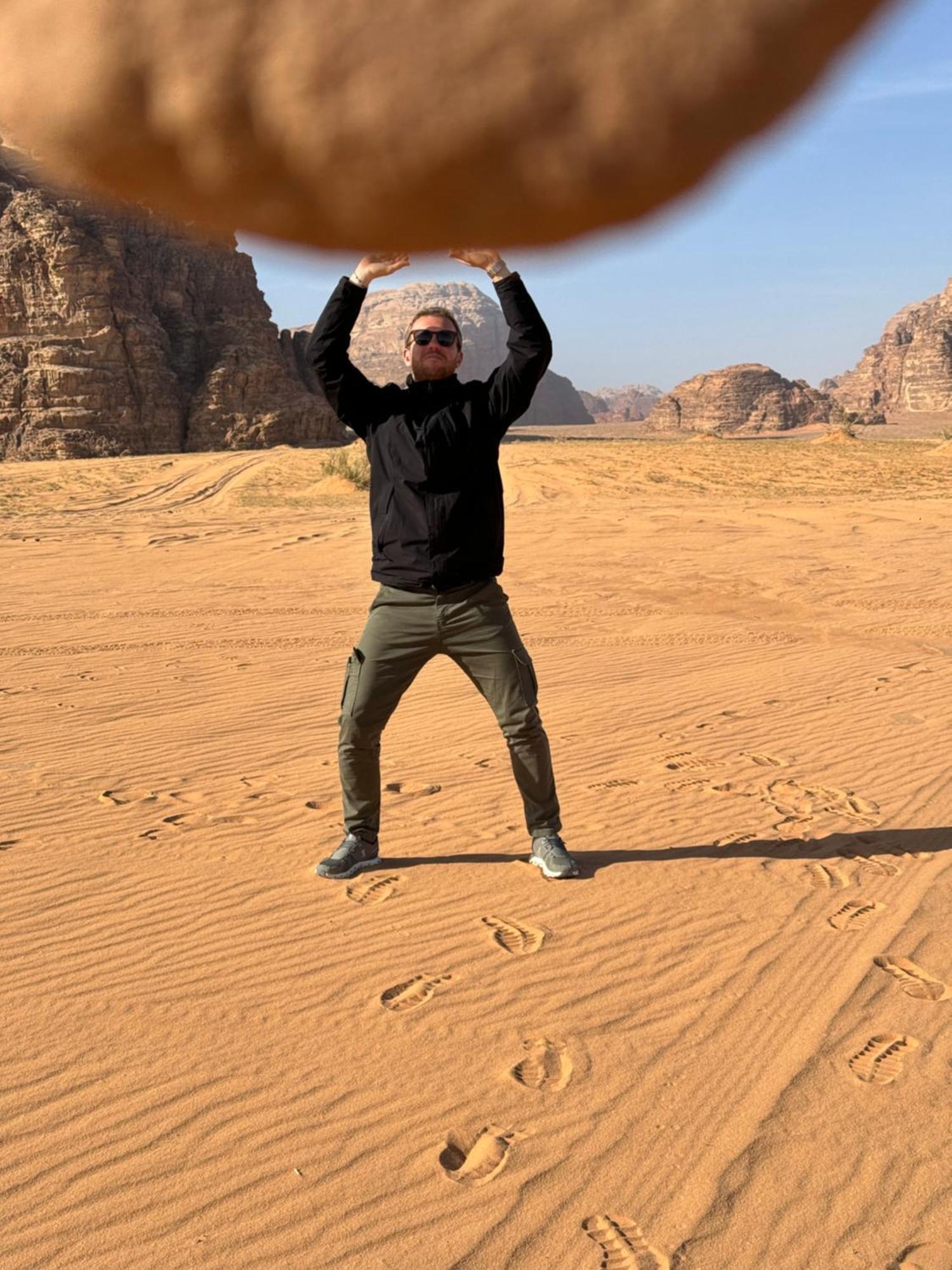 Wadi Rum Sky Camp المظهر الخارجي الصورة